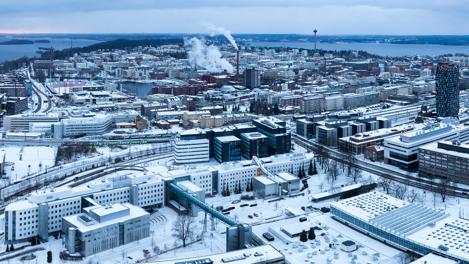 Tampere aerial photo